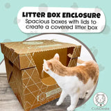 CATS DESIRE DISPOSABLE LITTER BOXES - Cats Desire Disposable Cat Litter Boxes
