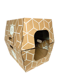 Cat LITTER BOXES - 10 PACK BROWN-for cats-10 cat litter trays - Cats Desire Disposable Cat Litter Boxes
