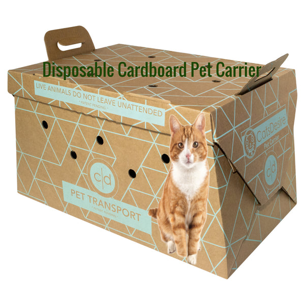 Cat carrier fashion cardboard